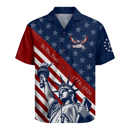 NOVAZA 250th Anniversary All Over Print Hawaiian Shirt Patriotic
